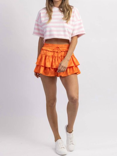day + moon Ruffled Tiered Skort product