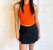 Strawberry Fields Knit Top In Orange - Orange