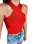 Strawberry Fields Knit Top In Red