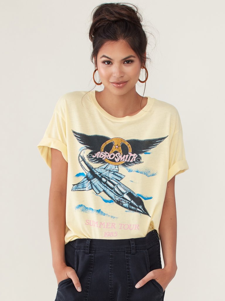 Aerosmith Summer Tour '85 Boyfriend Tee