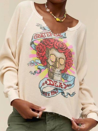 Daydreamer Grateful Dead Love Will See You Through Ls Thermal Sweater product