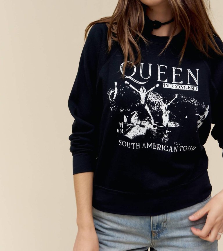 Queen South American Tour Crew Tee - Black