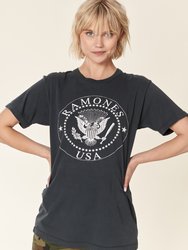 Ramones USA Crest Weekend Tee
