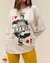 Sun Records X Elvis King Of Hearts Long Sleeve Merch In Dirty White - Dirty White