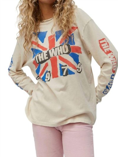 Daydreamer The Who 1979 Oversized Crew Tee product