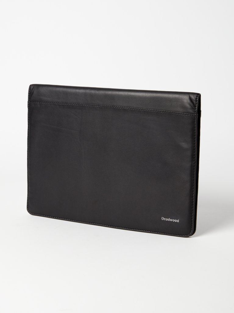 Holden Folio Leather Bag - Black