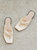 Wrap Sandal, Creme