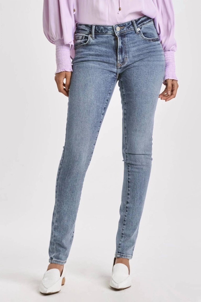 Aralina Mid-Rise Skinny Jeans