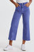Audrey Cropped Wide Leg Jeans In Galactic Cobalt - Galactic Cobalt