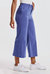 Audrey Cropped Wide Leg Jeans In Galactic Cobalt