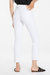 Blaire High Rise Slim Straight Jean In White