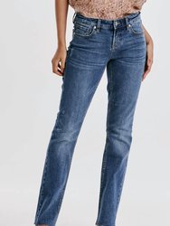 Everett Slim Straight Jeans - Blue
