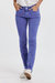 High Rise Gisele Ankle Skinny Jean In Galactic Cobalt - Galactic Cobalt