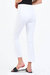 Jeanne Cropped Flare Jeans In Optic White