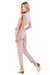 Nicole Denim Jumpsuit In Rose