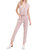 Nicole Denim Jumpsuit In Rose - Rose