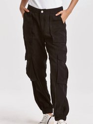 Sandy Cargo Trouser Pant - Black
