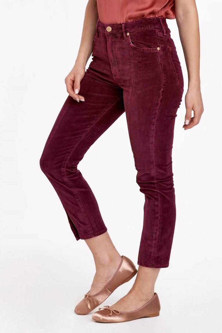 Stella Super High Rise Ankle Slim Straight Pants