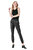 Super High Rise Cropped Jacey Jogger - Black