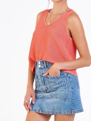 Willa V-Neck Sweater Tank