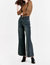 Women'S Fiona High Rise Wide Leg Denim Jeans - Dark Wash