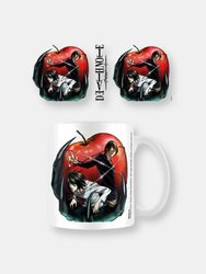 Death Note Apple Mug - White/Black/Red