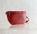 The Shelly Phyton Crossbody Bag In Red