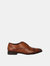 Archie Leather Toe Cap Brogues Shoes - Tan