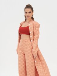 Ivy Impressing Tailored Trouser In Terracotta