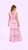 Kate Kissing Multi Tier Maxi Dress In Pink Gingham Print