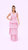 Kate Kissing Multi Tier Maxi Dress In Pink Gingham Print