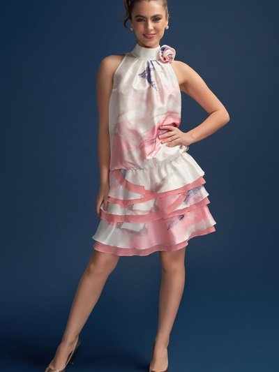 Deer You Rosie Radiant High Neck Frill Party Dress product