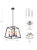 4 Light Pendant Lighting Ceiling Fixtures