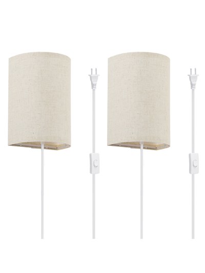 Defong Set Of Two Wall Sconces Light Fixtures product