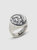 Sterling Silver Spartan Ring - Silver