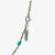 Sterling Silver Turquoise Twisted Cable Chain Necklace