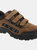 Dek Boys Ascend Triple Touch Fastening Trek Hiking Trail Shoes (Khaki/Brown) (7 US)