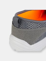 Dek Mens Casual Shoes (Gray/Orange) (8)