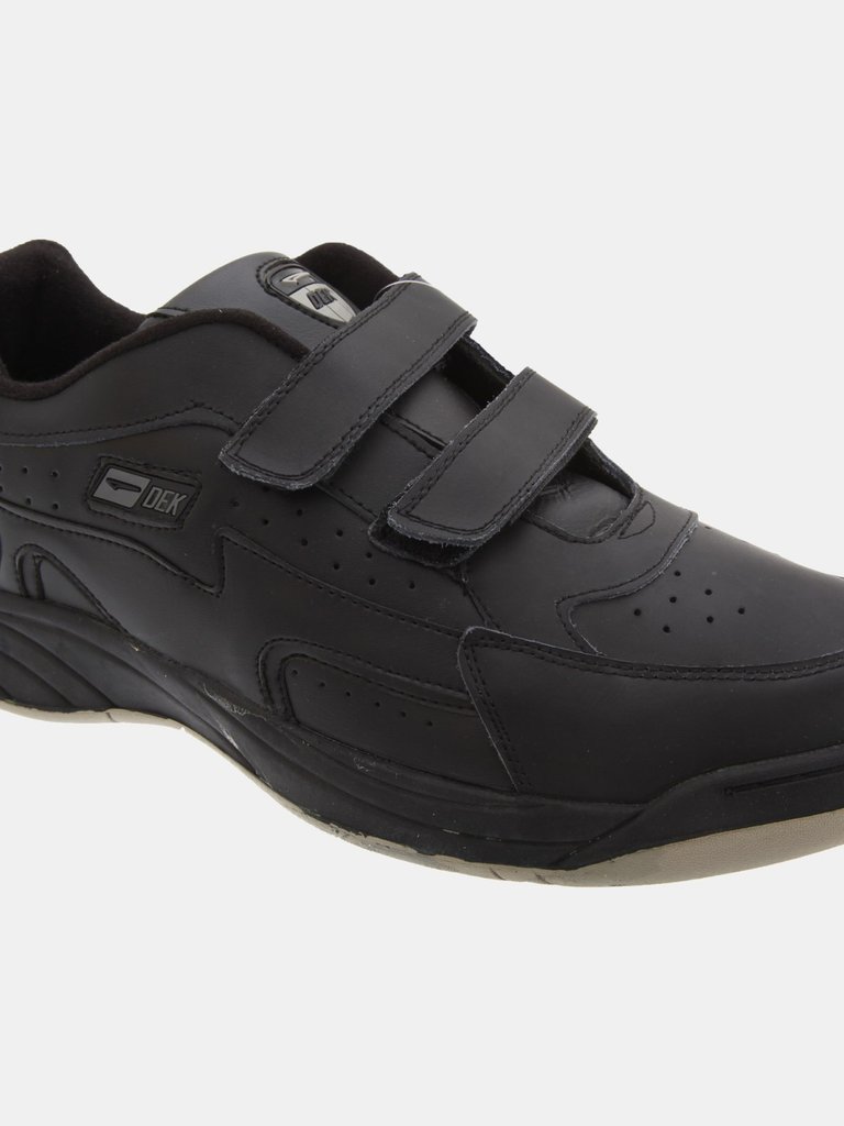 Mens Arizona Touch Fastening Sneakers - Black - Black