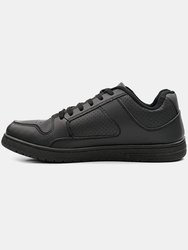 Mens Euston Lace Trainers/Sneakers - Black