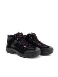 Mens Ontario Lace-Up Hiking Trail Boots - Black