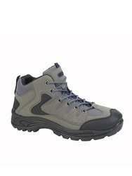 Men's Ontario Lace-Up Hiking Trail Boots - Gray - Gray