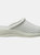 San Malo Womens/Ladies Coated Leather Clogs - White