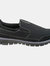 Superlight Adults/Unisex Neptune Slip On Sneakers - Black