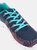 Superlight Womens/Ladies Starlight Memory Foam Sneakers - Navy/Aqua/Fuchsia - Navy/Aqua/Fuchsia