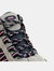 Womens/Ladies Grassmere Lace-Up Ankle Trek & Trail Boots - Gray/Pink