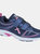 Womens/Ladies Skye Sneakers (Navy/Fuchsia) - Navy/Fuchsia