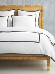 Organic Cotton Banded Duvet Set