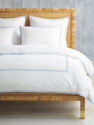 Organic Cotton Banded Duvet Set