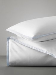 Organic Cotton Banded Duvet Set